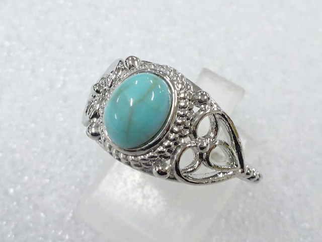 COLORED STONE FASHION RING / JP SIZE 19